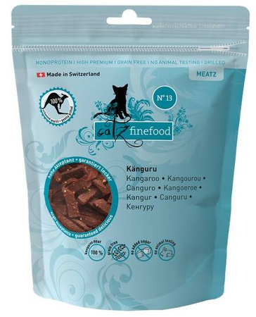 Catz Finefood Monoproteinowy Kangur Przysmak Dla Kota 45g
