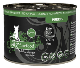 Catz Finefood Monoprotein Karma Dla Kota Kaczka 200g