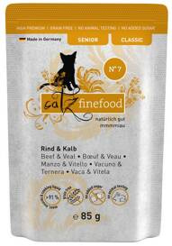 Catz Finefood Karma Dla Kota Seniora Wół Cielęcina 85g
