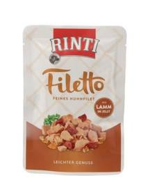 Rinti Filet 100g Kurczak Jagnięcina Karma dla Psa