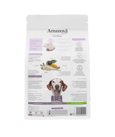 Amanova Mobility Fish Delicacy Karma dla Psa Białoryb 2kg