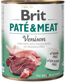 Brit Pate Meat Karma Dla Psa Dziczyzna 800g
