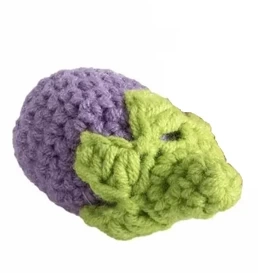 Duvo+ Pluszowa Zabawka dla Kota Warzywa Owoce 4x6cm