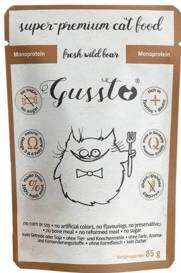 Gussto Karma Dla Kota Alergika Z Dziczyzną 85g