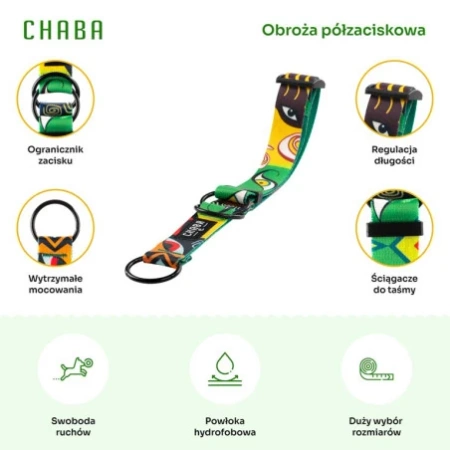 Chaba Story Obroża Dla Psa Półzaciskowa S Jumbo