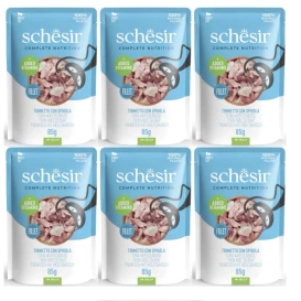 Schesir Karma dla Kota Tuńczyk Okoń w Galaretce 6x85g