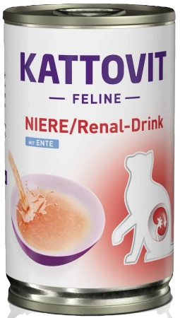 Kattovit Drink Niere Renal Napój Dla Kota Z Kaczką 135ml