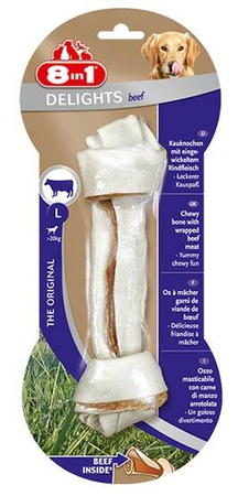 8in1 Beef Delights Przysmak Dla Psa Gryzak L
