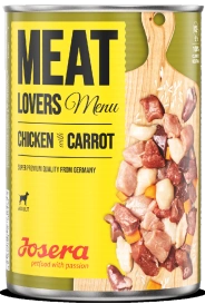 Josera Menu Chicken & Carrot Puszka 400g, karma dla psa