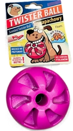 Sum-Plast Zabawka Piłka Dla Psa Twister Kolor Losowy 7cm