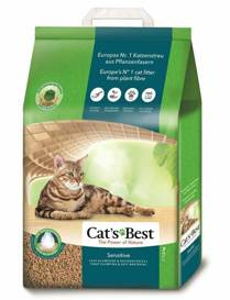 Cats Best Sensitive Zbrylający Żwirek Dla Kota 20l