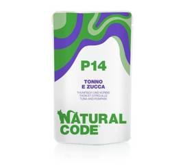 Natural Code Kot Saszetka 70g P14 Tuńczyk Dynia
