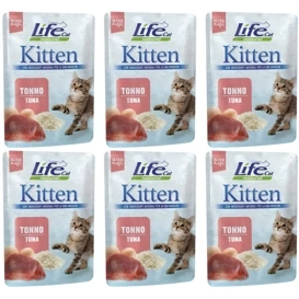 Life Cat Kitten Tuńczyk Karma dla Kota Junior 6x70g