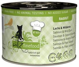 Catz Finefood Karma Dla Kota Łosoś Kaczka 190g