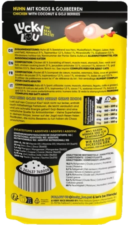 Lucky Lou SuperMono Karma Dla Kota Kurczak 125g