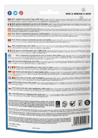 Woolf Przysmak Pies Cod Fish Sushi, 100g