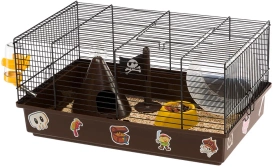 Ferplast Criceti 9  Pirates Klatka Dla Chomika Brązowa
