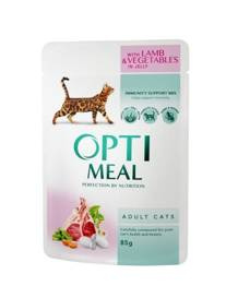Optimeal Kot Saszetka 85g Jagnięcina Warzywa