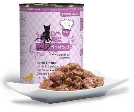 Catz Finefood Karma Dla Kota Jagnięcina Wielbłąd 380g