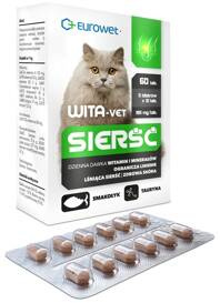 WitaVet Witaminy Dla Kota Na Sierść 60tabl