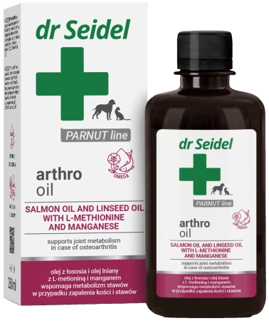 Dr Seidel Arthro Oil Witaminy Dla Psa Kota Na Stawy 250ml