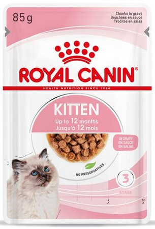 Royal Canin Feline Kitten Karma Mokra Dla Kociąt 4x85g