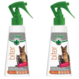 Dr Seidel Biter Spray Przeciw Obgryzaniu Przedmiotów 2x100ml