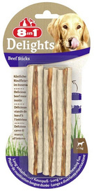 8in1 Beef Delights Sticks Przysmak Dla Psa 3szt