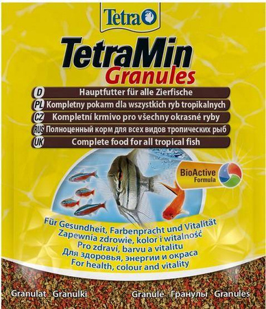 Karma dla Ryb Tetra Tetramin Granulat 15 G Saszetka