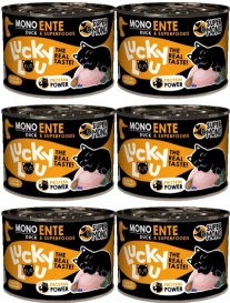 Lucky Lou Supermono Karma Dla Kota Kaczka 6x200g