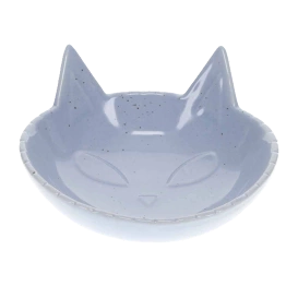 Duvo+ Ceramiczna Miska Dla Kota 175ml Niebieska 14cm