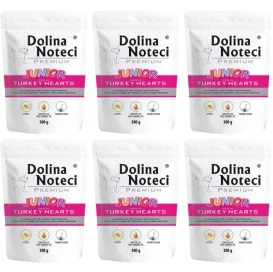 Dolina Noteci Karma Dla Szczeniąt Serca Indyka 6x300g