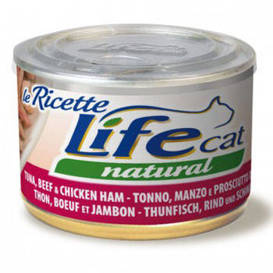 Life Cat Karma dla Kota Tuńczyk Wołowina Szynka Puszka 150g