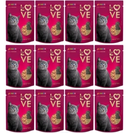 My Love Karma Mokra dla Kociąt Kurczak Sos 12x85g