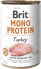 Brit Karma Monoproteinowa dla Psa Indyk Puszka 400g