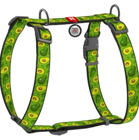 WAUDOG Nylonowe Szelki Dla Psa Awokado Adresówka QR M