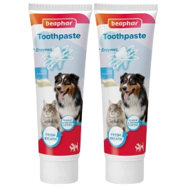 Beaphar Pasta do Zębów Dla Psa Kota Smak Mięsny 2x100ml