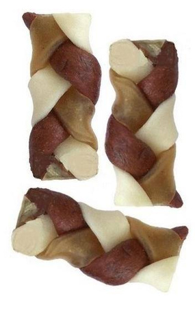 Magnum Warkoczyk Brązowy 6,5cm 40szt. Przysmak Dla Psa