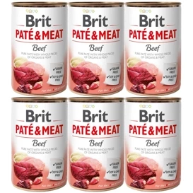 Brit Mokra Karma Dla Psa Wołowina 6x400g