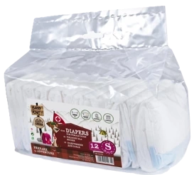 Barry King Pampersy Dla Suczki S 28-40cm 12szt