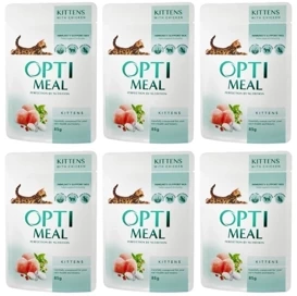 Optimeal Karma Dla Kociąt Kurczak 6x85g