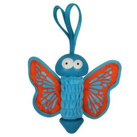 Coockoo Lily Rubber Butterfly Orange 27x20x7.5cm