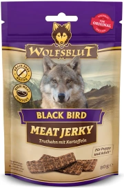 Wolfsblut Dog Meat Jerky Black Bird Przysmak Dla Psa 80g