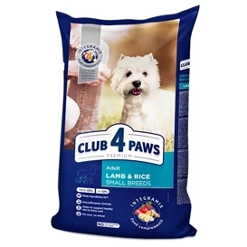 Club 4 Paws Sucha Karma dla Psa S Ryż Jagnięcina 2kg