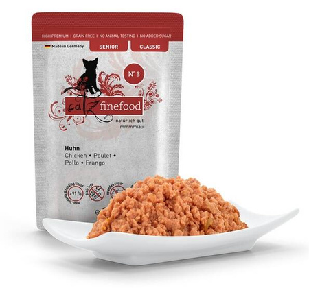 Catz Finefood Classic Karma Dla Kota Seniora Kurczak 85g