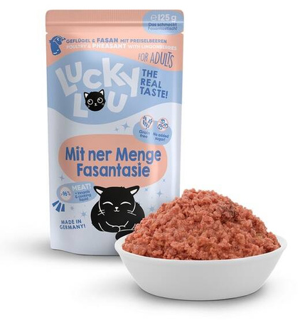 Lucky Lou Karma Dla Kota Drób Bażant 125g