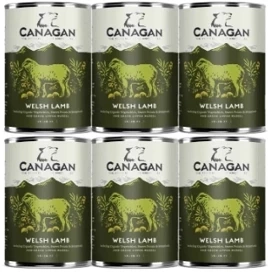 Canagan Mokra Karma dla Psa Puszka 6x400g Jagnięcina