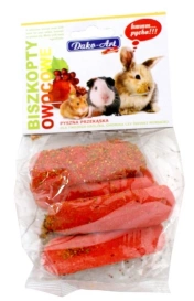 Dako-Art Biszkopty Owocowe Przysmak dla Gryzoni