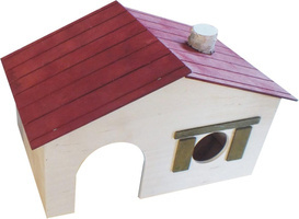 Pino-17 Domek Dla Świnki "Mahoń" Duży