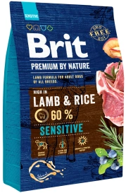 Brit Premium By Nature Sensitive Lamb 3kg